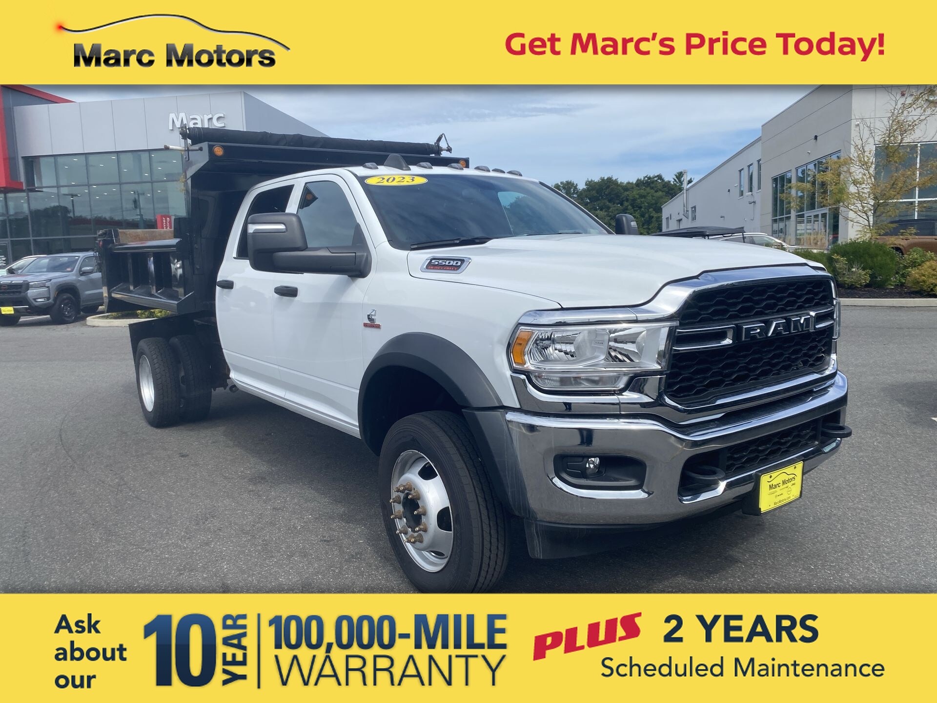 Bright White 2023 RAM 5500 Chassis Automatic