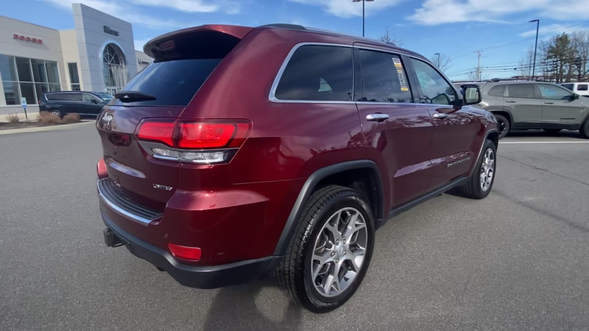 Certified 2022 Jeep Grand Cherokee WK Limited with VIN 1C4RJFBGXNC121724 for sale in Sanford, ME