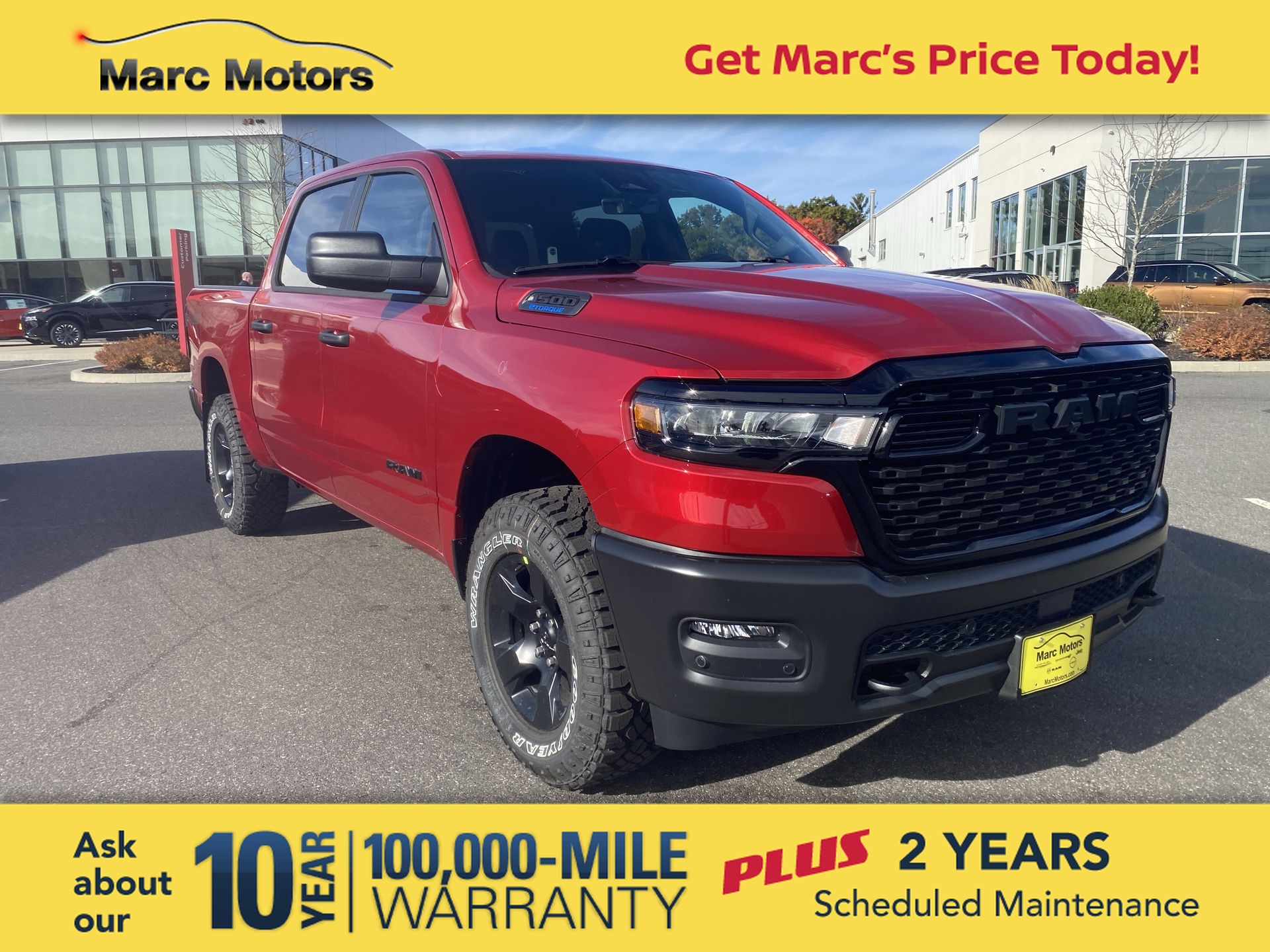 2027 Ram 1500 WARLOCK CREW CAB 4X4 5'7 BOX Pickup