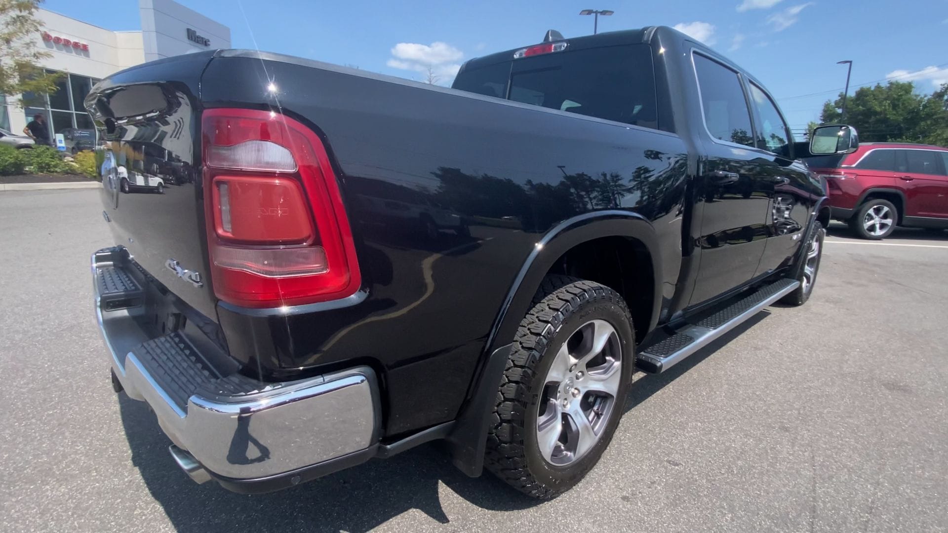 Used 2019 RAM Ram 1500 Pickup Laramie with VIN 1C6SRFJT6KN503717 for sale in Sanford, ME