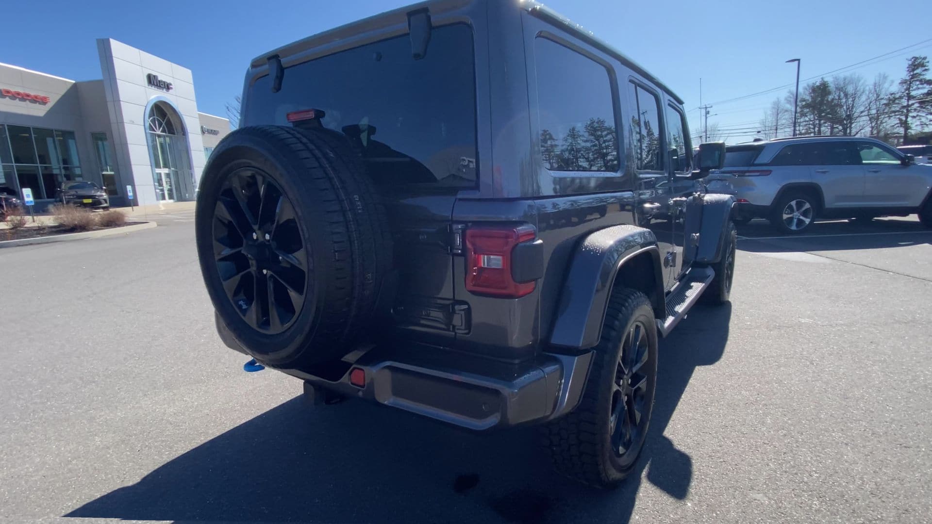 Certified 2021 Jeep Wrangler Unlimited High Altitude 4XE with VIN 1C4JJXP62MW700397 for sale in Sanford, ME