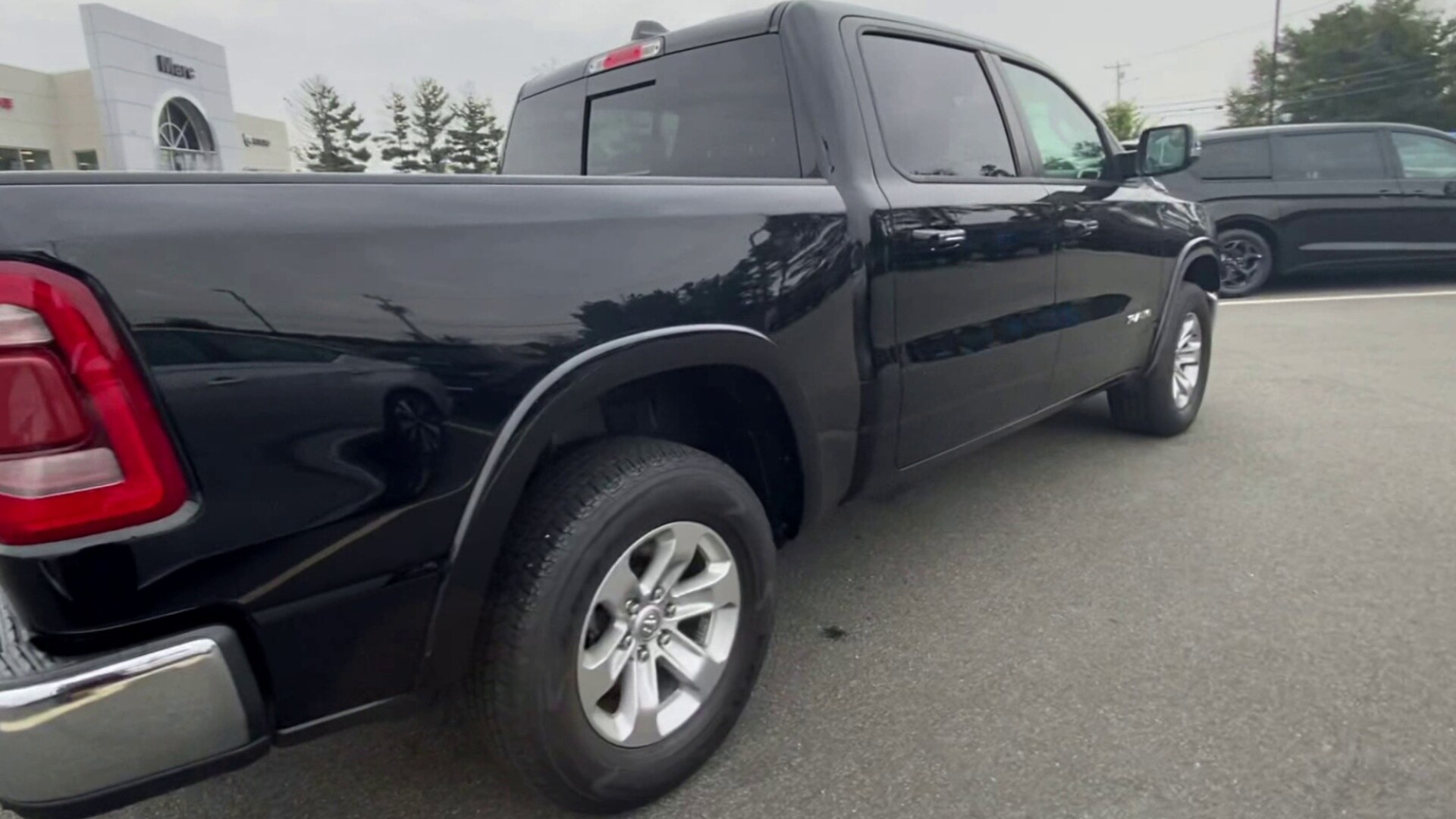 Used 2021 RAM Ram 1500 Pickup Laramie with VIN 1C6SRFJT3MN637829 for sale in Sanford, ME