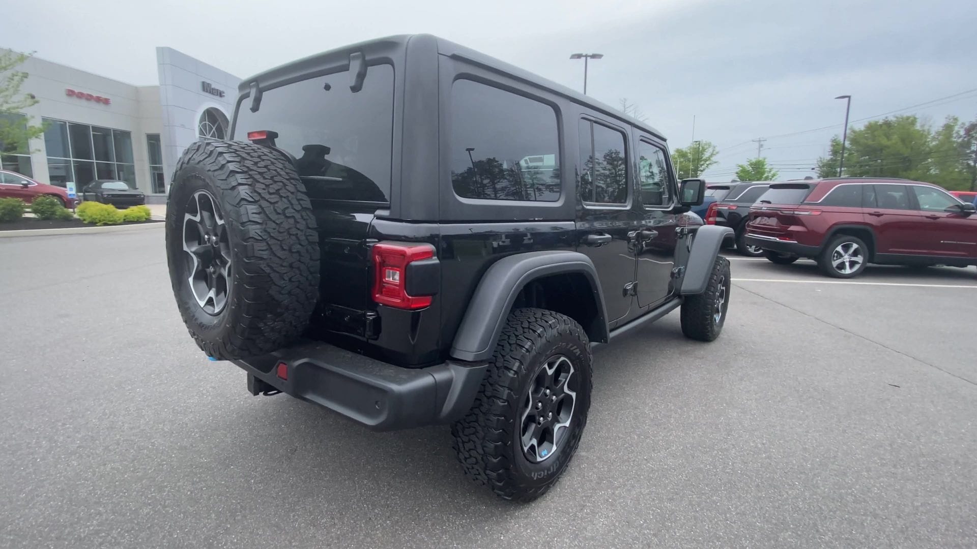 Certified 2023 Jeep Wrangler 4xe Rubicon 4XE with VIN 1C4JJXR62PW522105 for sale in Sanford, ME