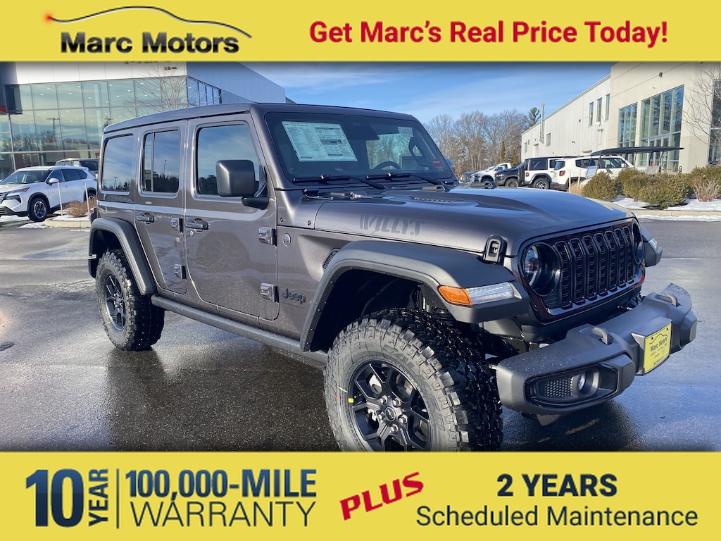 New 2026 Jeep Wrangler 4-DOOR WILLYS Sport Utility