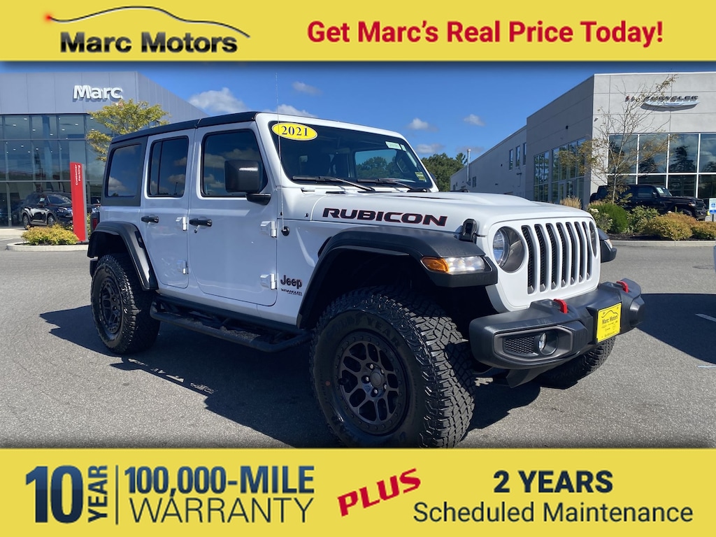 Certified 2021 Jeep Wrangler Unlimited Rubicon SUV