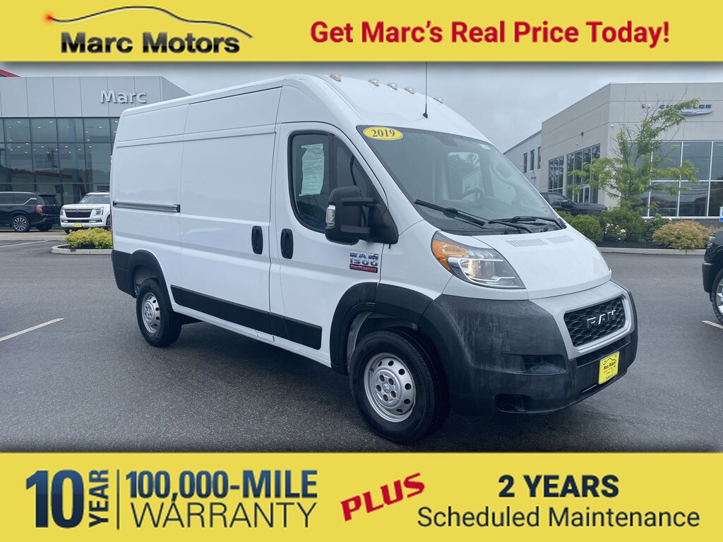 Used 2019 Ram ProMaster 1500 Base Van Cargo Van