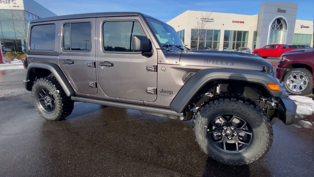 New 2026 Jeep Wrangler 4-DOOR WILLYS Sport Utility