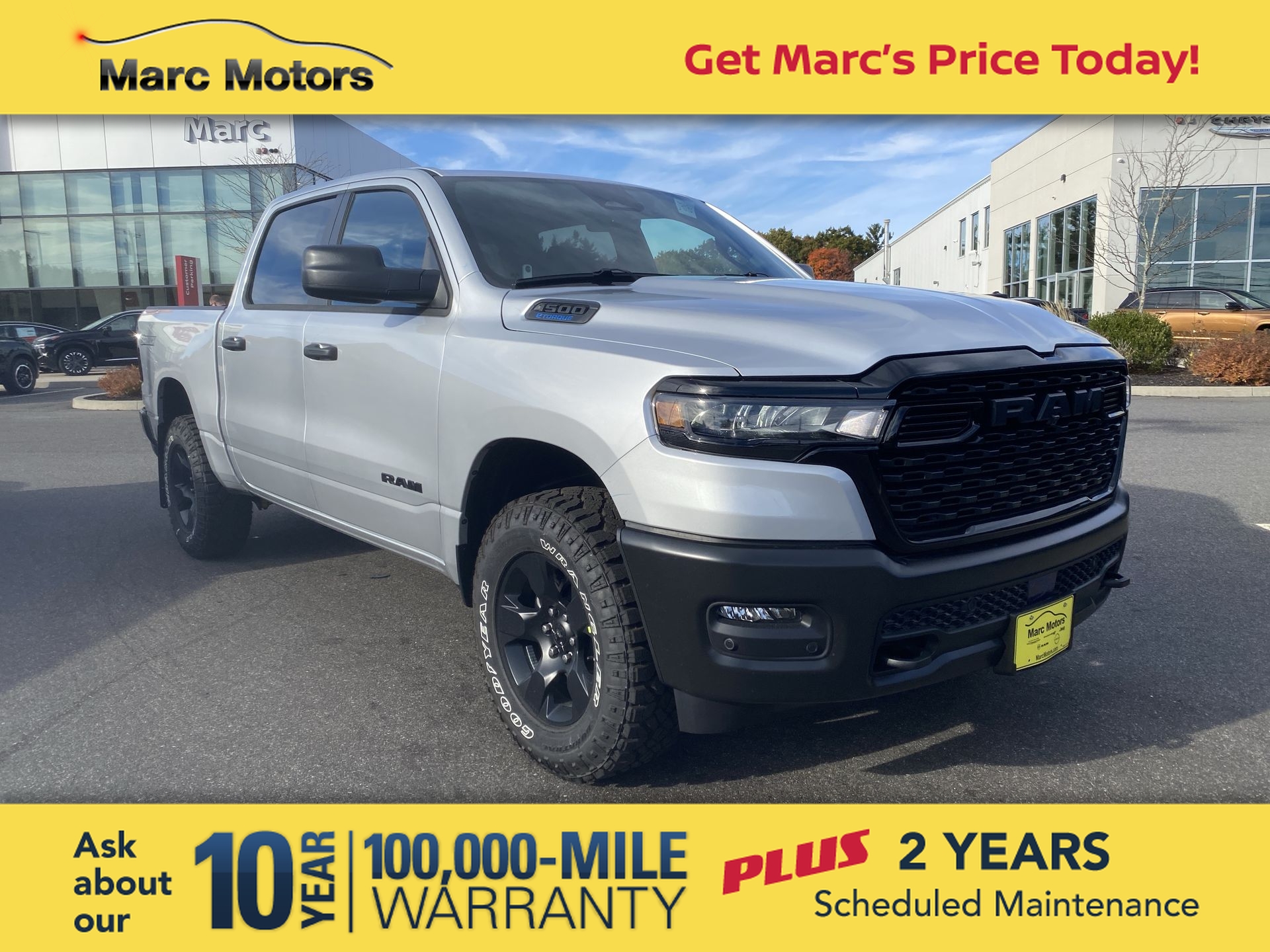 2027 Ram 1500 WARLOCK CREW CAB 4X4 5'7 BOX Pickup