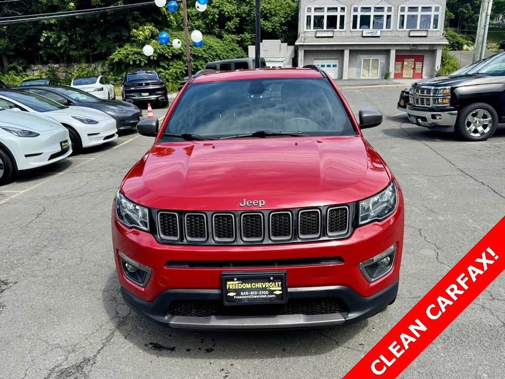 Used 2021 Jeep Compass 80th Spec. Edition with VIN 3C4NJDEB4MT596422 for sale in Fort Montgomery, NY