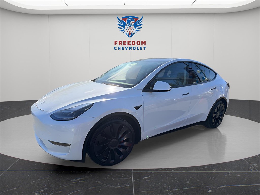 Used 2022 Tesla Model Y Performance with VIN 7SAYGDEF2NF349224 for sale in Kansas City
