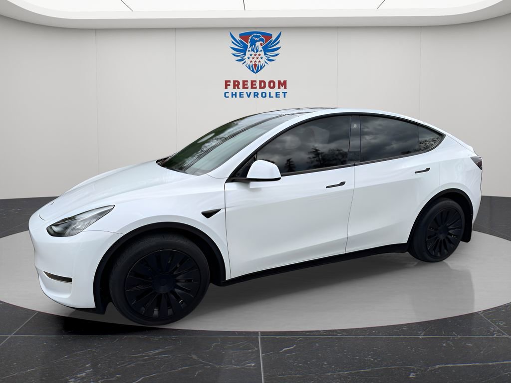 Used 2023 Tesla Model Y Long Range with VIN 7SAYGDEE6PA041402 for sale in Fort Montgomery, NY