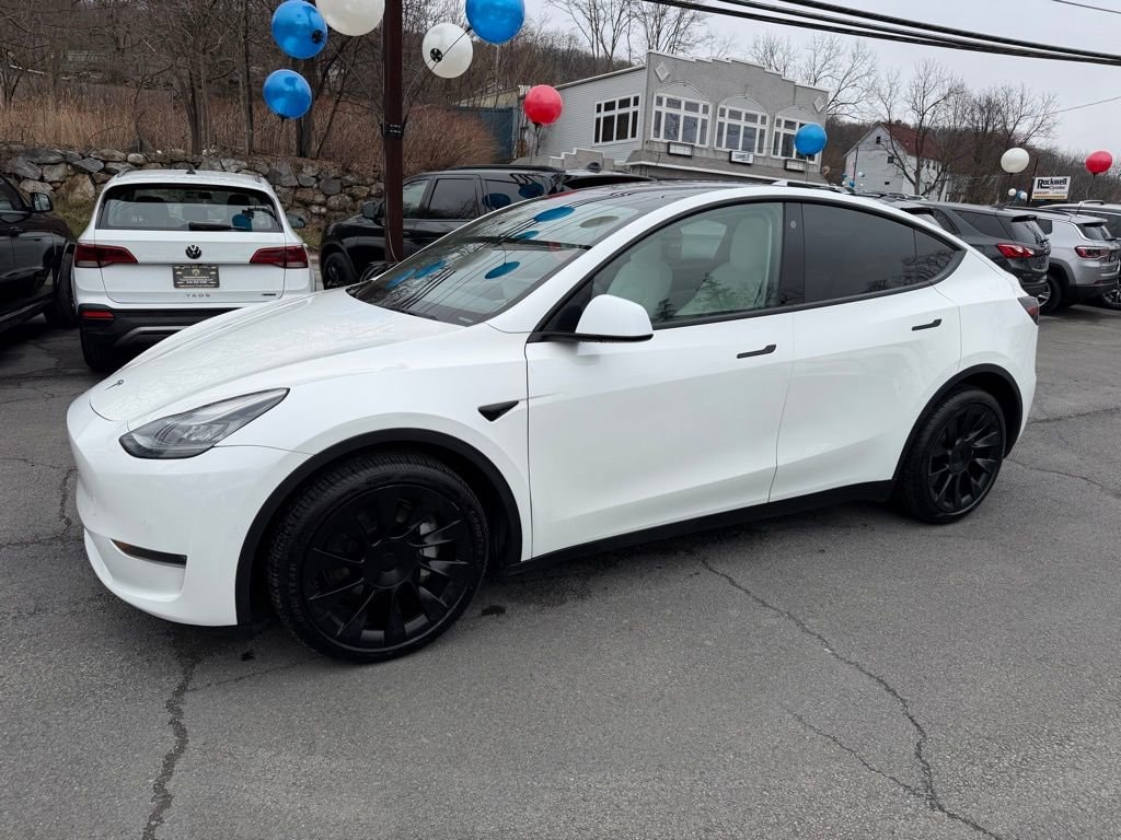 Used 2021 Tesla Model Y Long Range with VIN 5YJYGDEE9MF119716 for sale in Fort Montgomery, NY