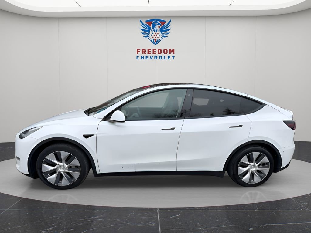 Used 2022 Tesla Model Y Long Range with VIN 7SAYGAEE9NF367029 for sale in Fort Montgomery, NY