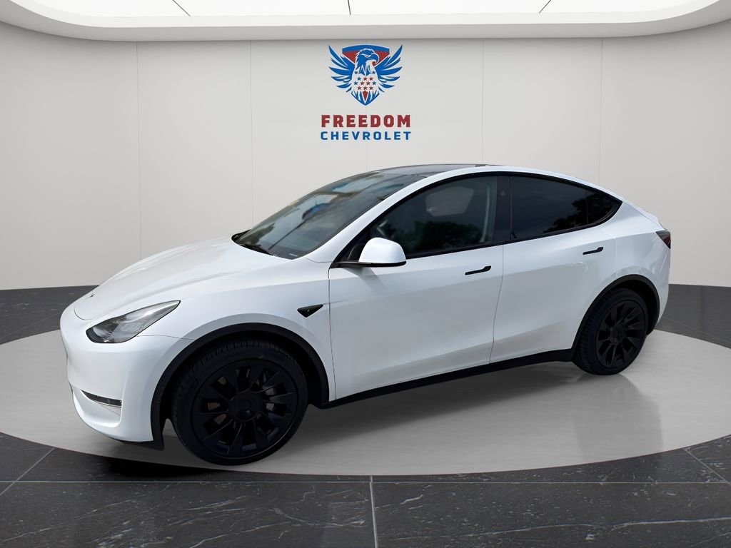 Used 2023 Tesla Model Y Long Range with VIN 7SAYGDEE8PA139539 for sale in Fort Montgomery, NY