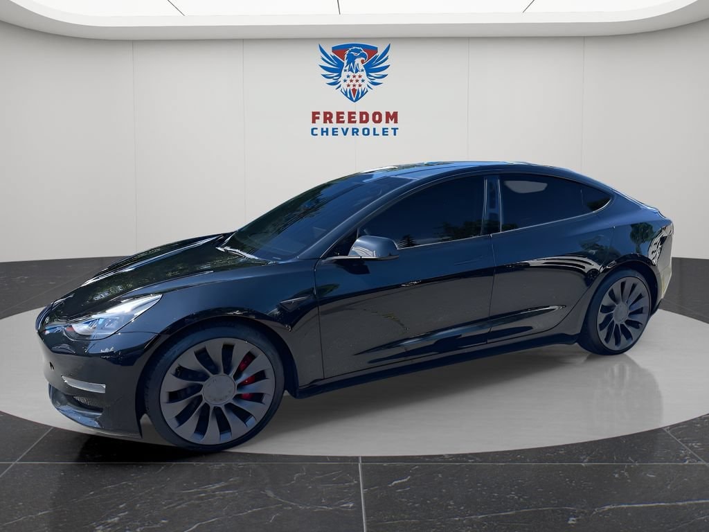 Used 2023 Tesla Model 3 Performance with VIN 5YJ3E1EC6PF398463 for sale in Fort Montgomery, NY