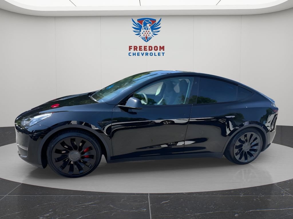 Used 2023 Tesla Model Y Performance with VIN 7SAYGDEF2PF779077 for sale in Fort Montgomery, NY