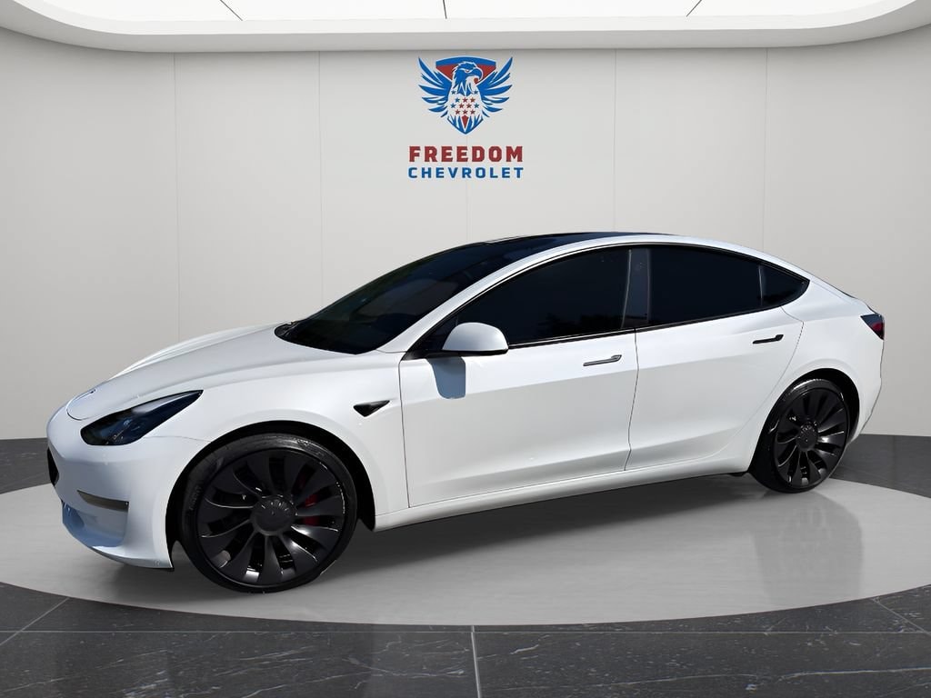 Used 2023 Tesla Model 3 Performance with VIN 5YJ3E1ECXPF507619 for sale in Fort Montgomery, NY