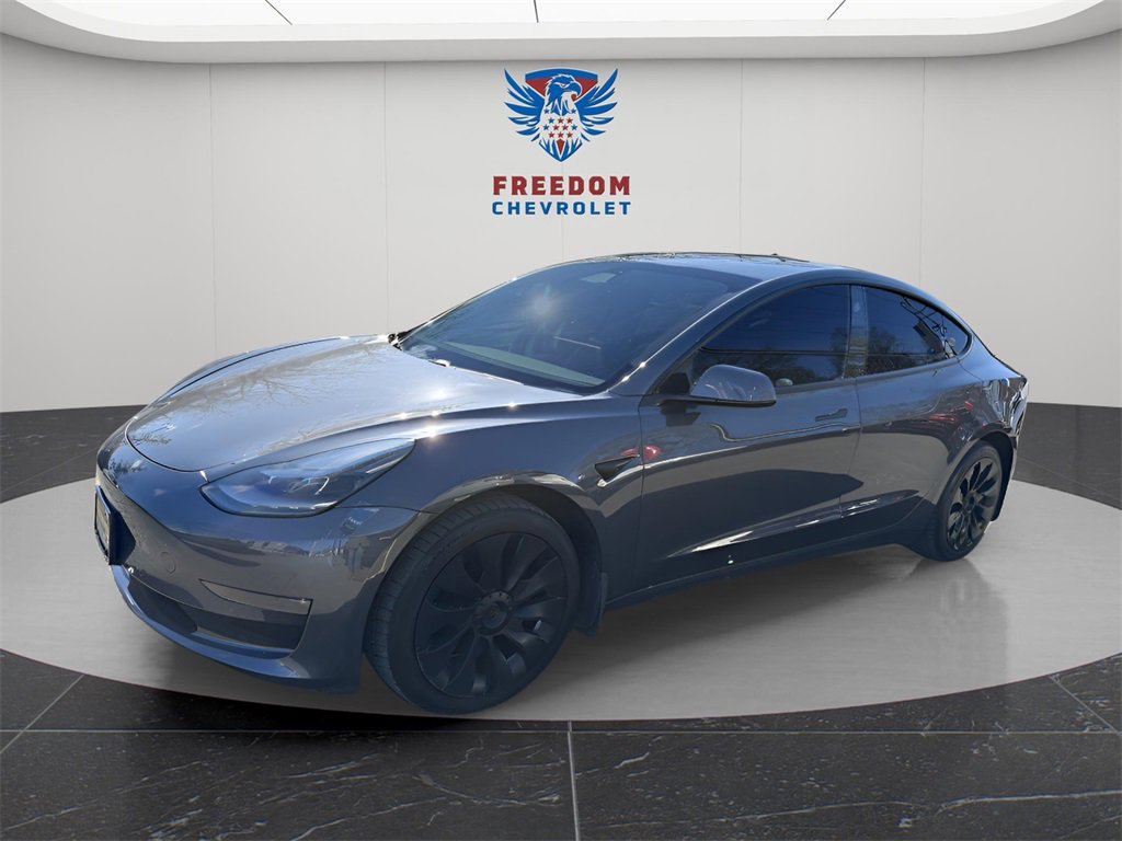 Used 2021 Tesla Model 3 Base with VIN 5YJ3E1EB1MF033272 for sale in Fort Montgomery, NY