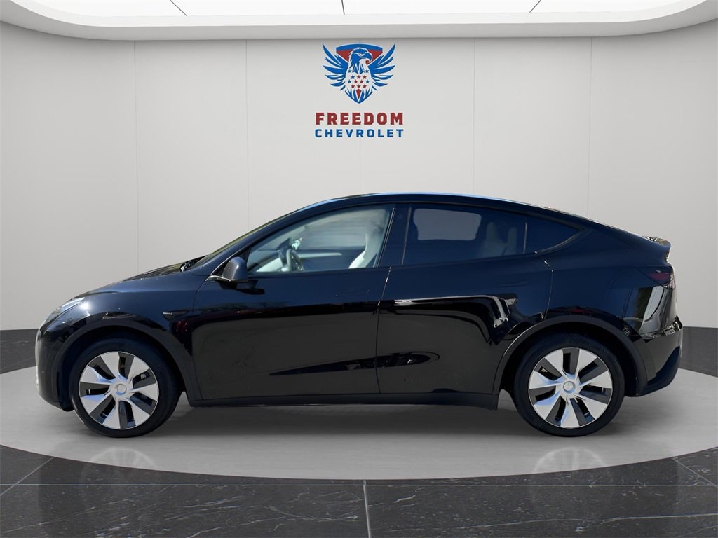 Used 2022 Tesla Model Y Long Range with VIN 7SAYGDEEXNF565443 for sale in Kansas City