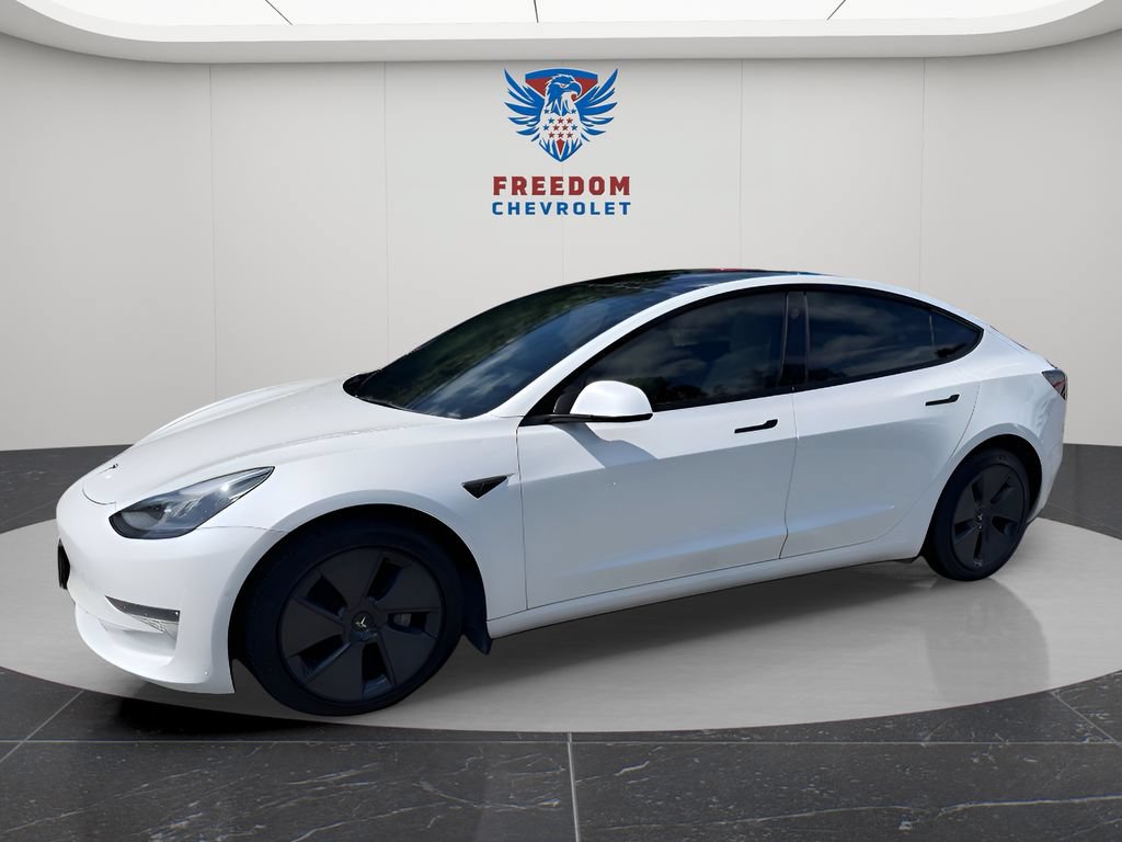 Used 2022 Tesla Model 3 Long Range with VIN 5YJ3E1EB4NF127986 for sale in Fort Montgomery, NY