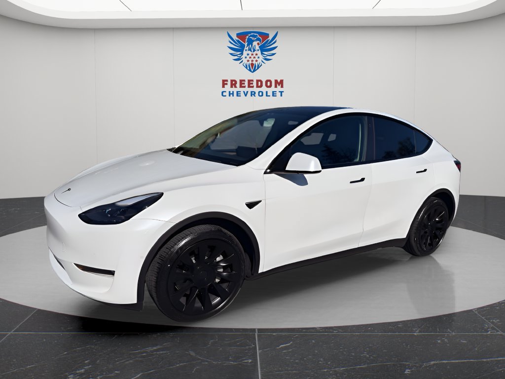 Used 2022 Tesla Model Y Long Range with VIN 7SAYGDEE1NA018963 for sale in Fort Montgomery, NY