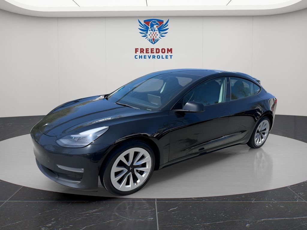 Used 2022 Tesla Model 3 Long Range with VIN 5YJ3E1EB7NF271676 for sale in Fort Montgomery, NY
