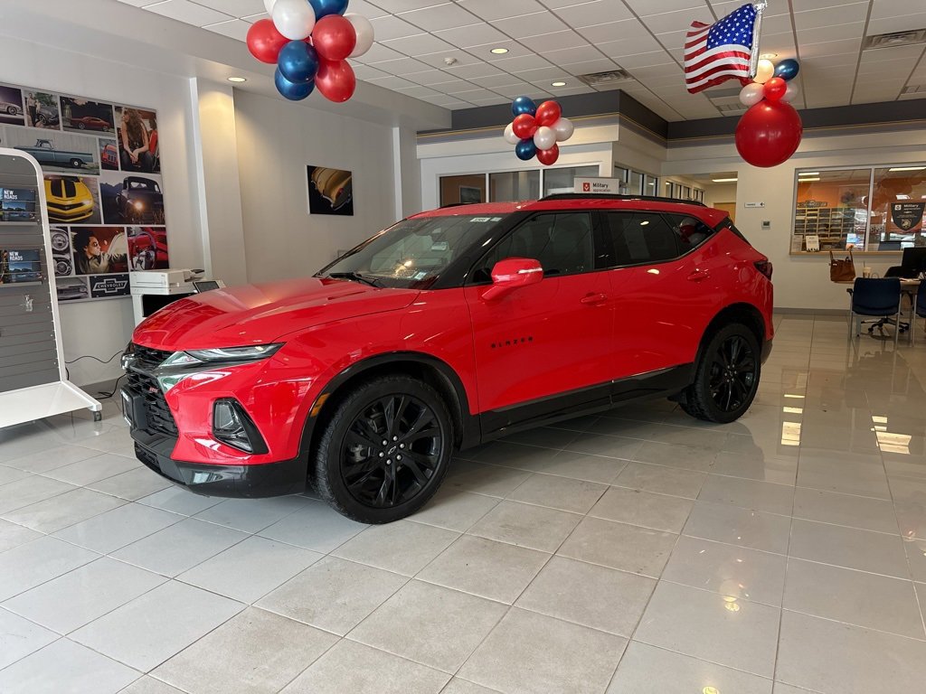 Used 2021 Chevrolet Blazer RS with VIN 3GNKBKRS0MS579838 for sale in Fort Montgomery, NY