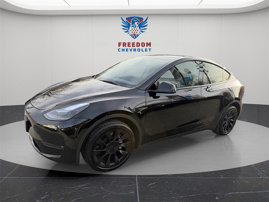 Used 2023 Tesla Model Y Long Range with VIN 7SAYGDEE2PF763162 for sale in Fort Montgomery, NY