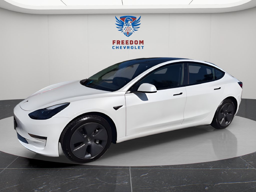 Used 2022 Tesla Model 3 Long Range with VIN 5YJ3E1EB2NF361723 for sale in Fort Montgomery, NY