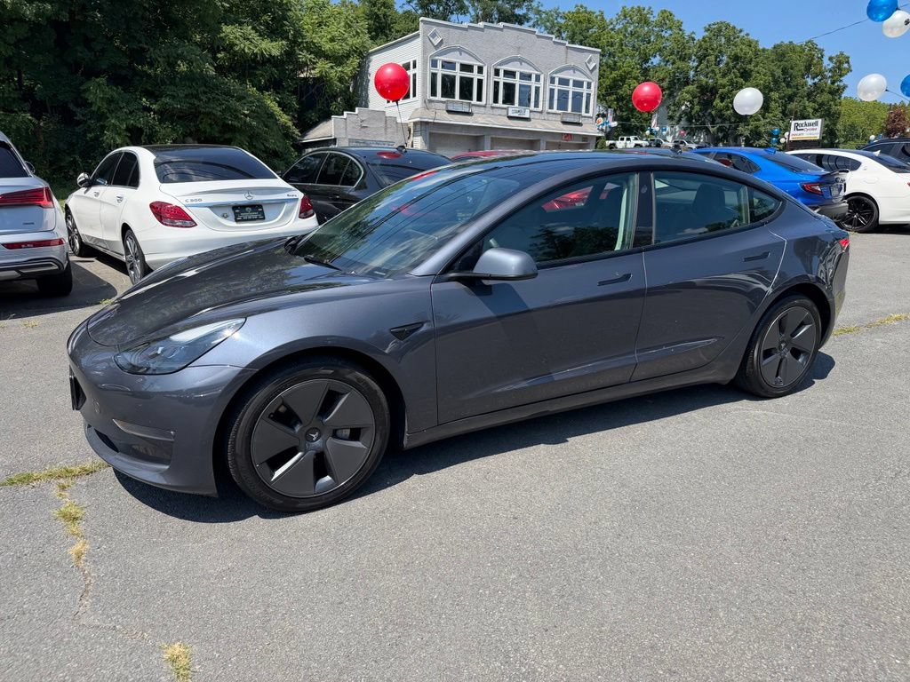 Used 2023 Tesla Model 3 Long Range with VIN 5YJ3E1EBXPF609042 for sale in Fort Montgomery, NY