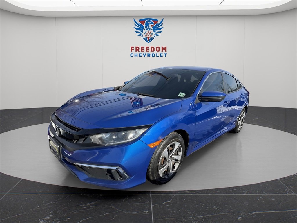 Used 2020 Honda Civic LX with VIN 2HGFC2F61LH566534 for sale in Fort Montgomery, NY