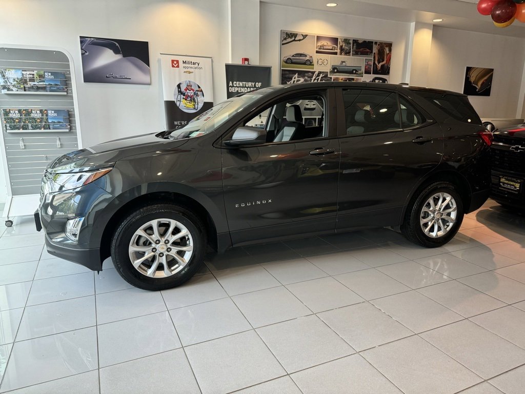 Used 2021 Chevrolet Equinox LS with VIN 2GNAXSEVXM6155336 for sale in Fort Montgomery, NY