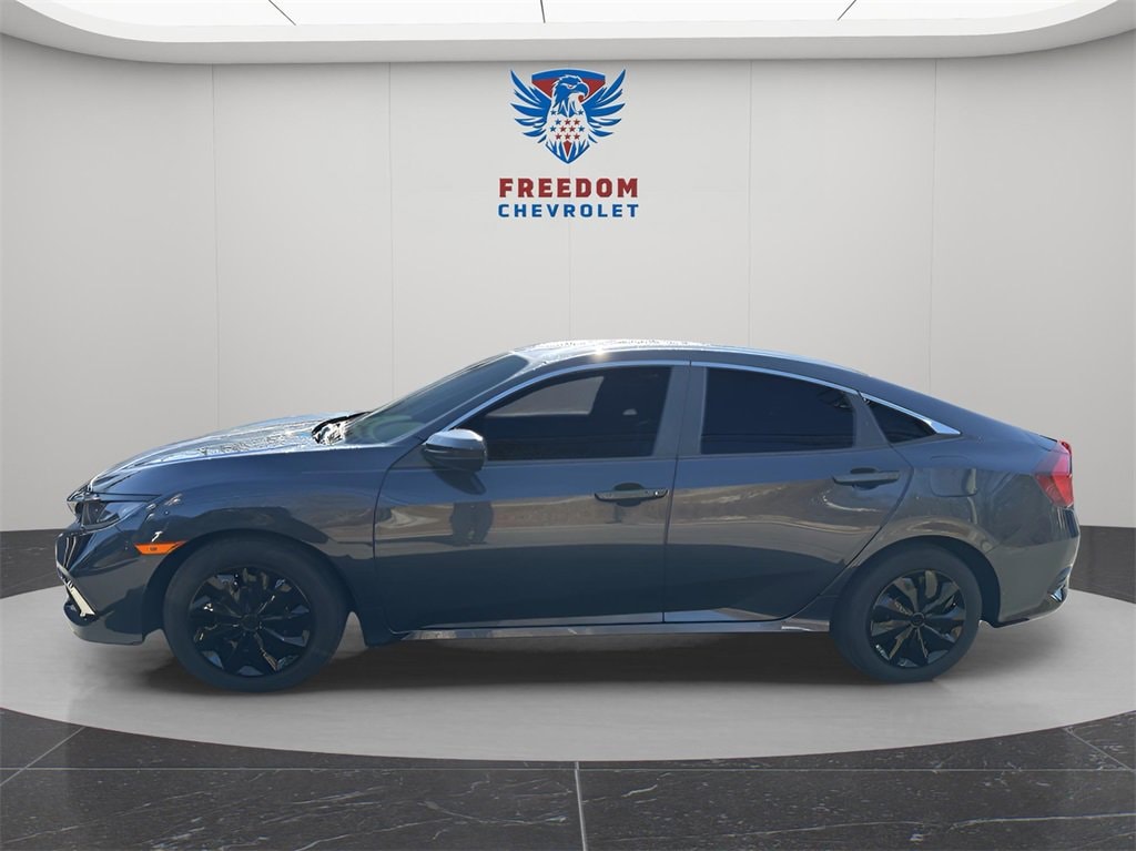 Used 2019 Honda Civic LX with VIN 2HGFC2F66KH572523 for sale in Fort Montgomery, NY