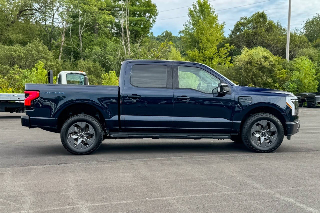 Used 2022 Ford F-150 Lightning Lariat with VIN 1FTVW1EV3NWG03835 for sale in New Lebanon, NY