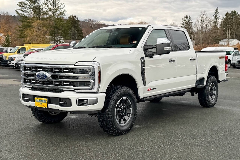 Used 2024 Ford F-350 Super Duty Platinum 4x4 4dr Crew Cab 6.8 ft. SB SRW Pickup Pickup Truck