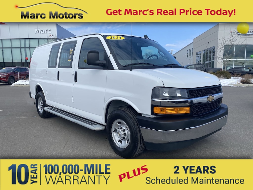 Used 2024 Chevrolet Express Cargo 2500 Work Van Van Cargo Van