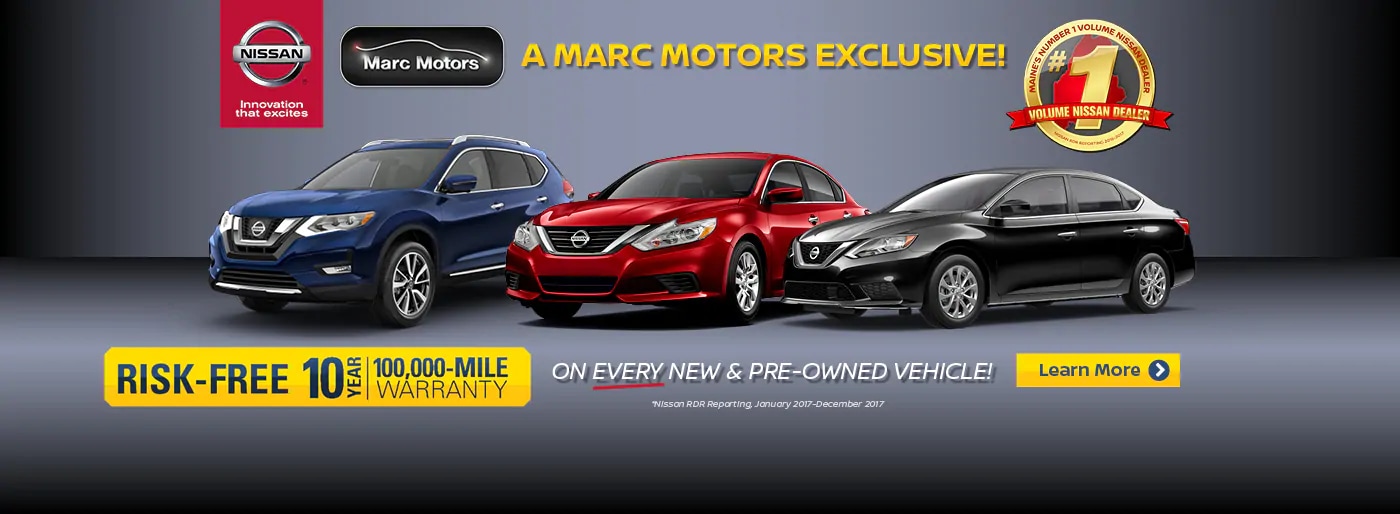 New & Used Nissan Dealer in Maine Marc Motors Nissan Sanford ME