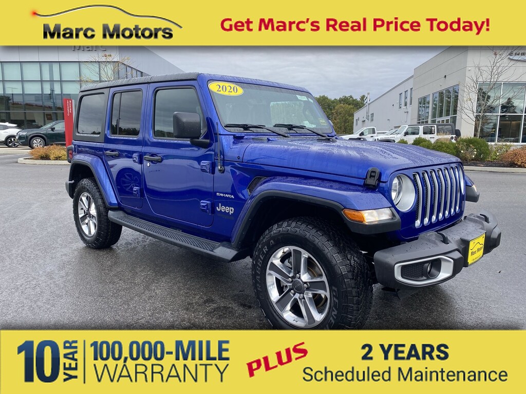Used 2020 Jeep Wrangler Unlimited Sahara SUV