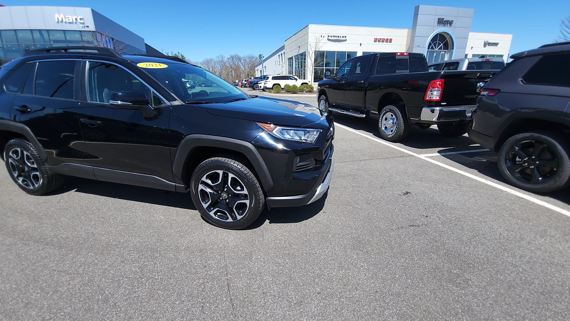 Used 2021 Toyota RAV4 Adventure with VIN 2T3J1RFV0MW214030 for sale in Sanford, ME