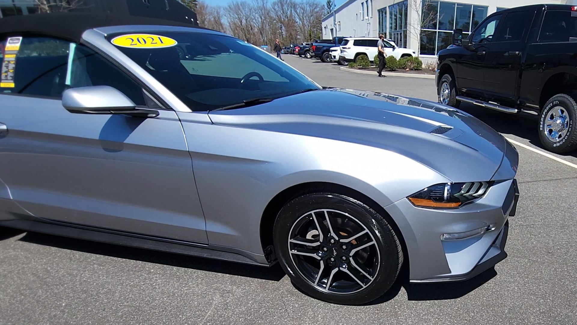 Used 2021 Ford Mustang EcoBoost Premium with VIN 1FATP8UH1M5107354 for sale in Sanford, ME