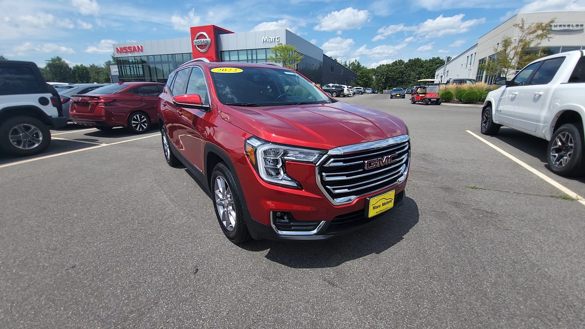 Used 2022 GMC Terrain SLT with VIN 3GKALVEV9NL169476 for sale in Sanford, ME