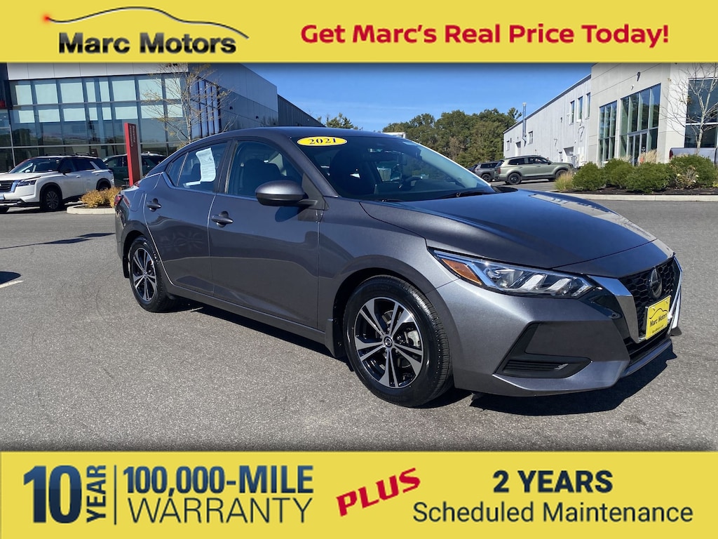 Used 2021 Nissan Sentra SV Sedan