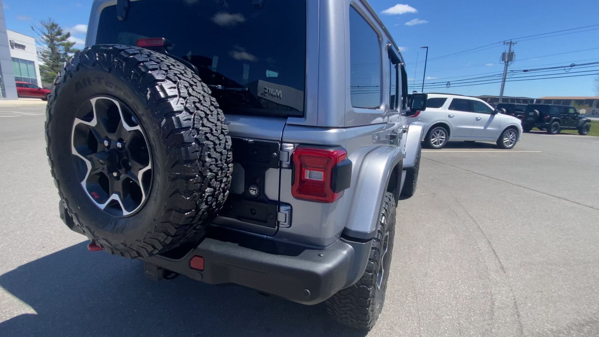 Billet Silver Metallic Clear Coat Psc 2020 Jeep Wrangler SUV / Crossover Four-Wheel Drive 8-Speed Automatic