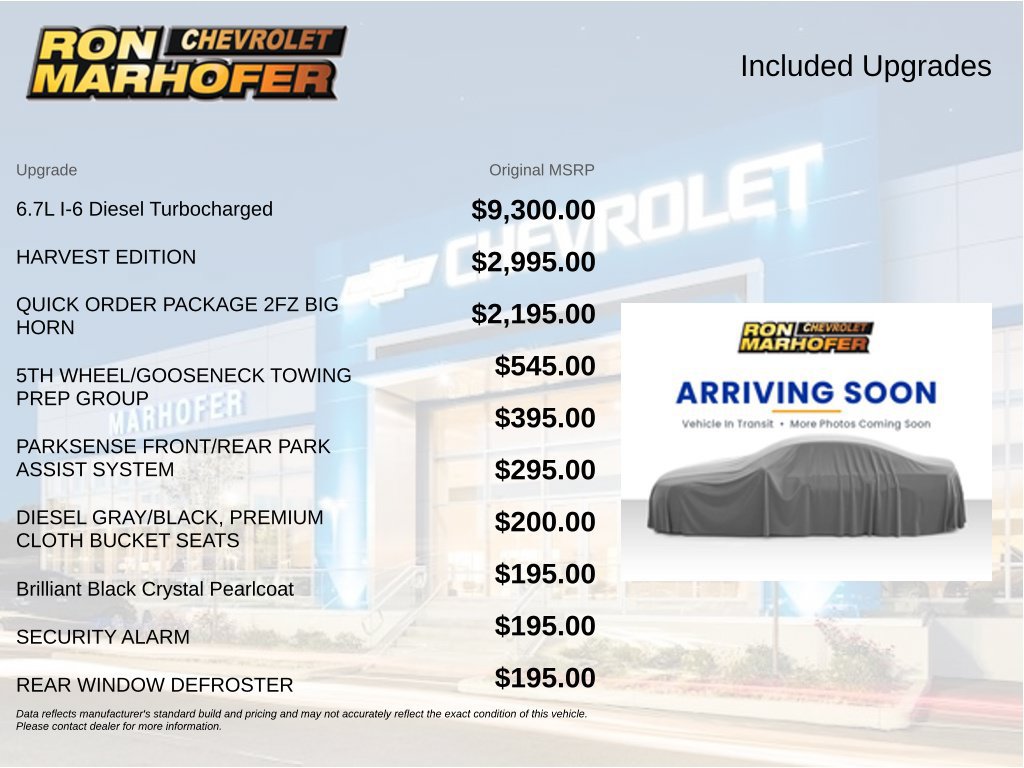 Used 2018 Ram 2500 Big Horn Truck Crew Cab