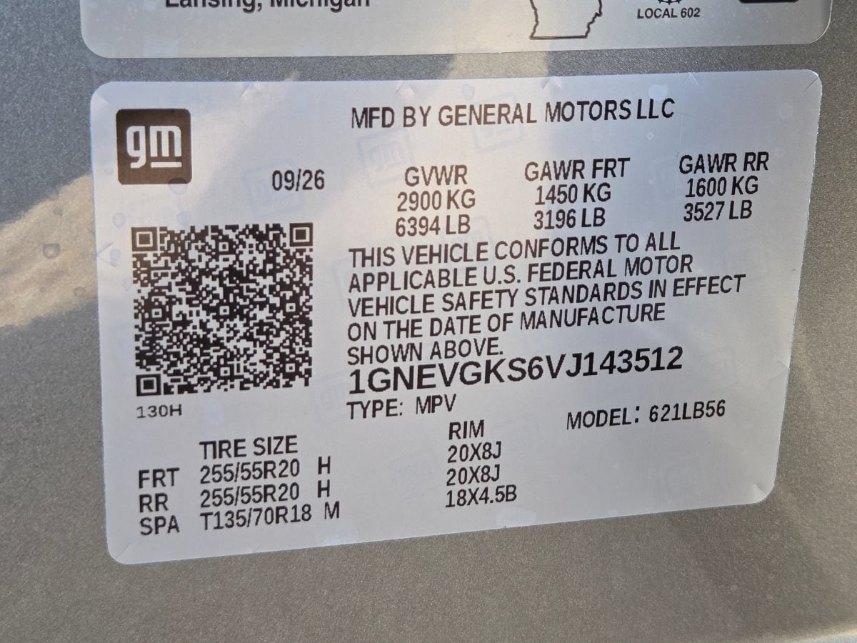 2027 Chevrolet Traverse LT - Photo 39