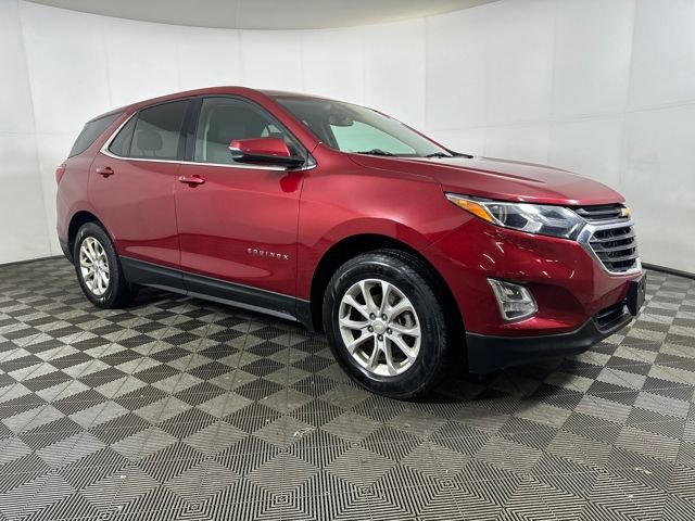 Used 2018 Chevrolet Equinox LT with VIN 3GNAXSEVXJS619240 for sale in Stow, OH