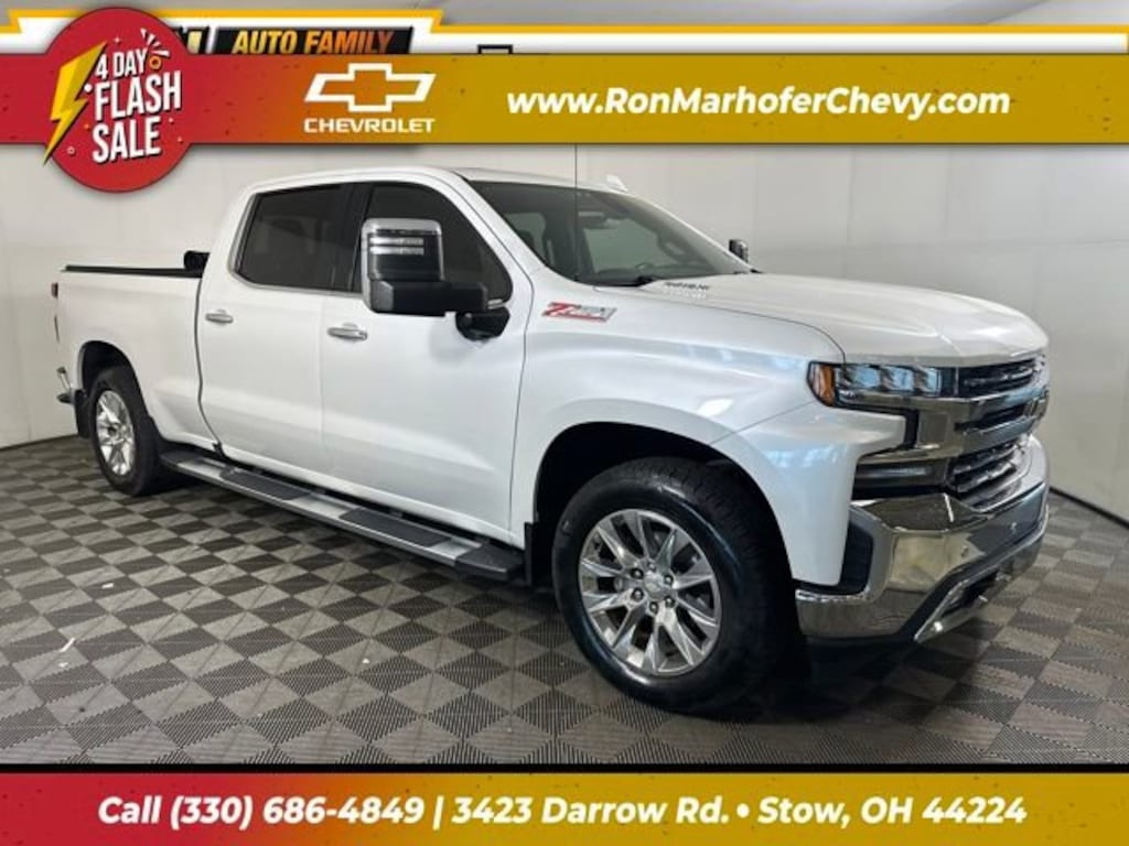 Used 2020 Chevrolet Silverado 1500 LTZ Truck Crew Cab