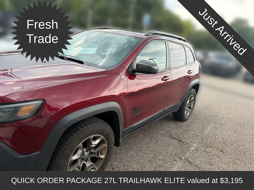 Used 2019 Jeep Cherokee Trailhawk Elite SUV