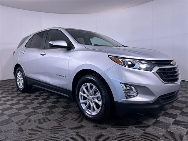 Used 2021 Chevrolet Equinox LT with VIN 3GNAXKEV5MS154595 for sale in Stow, OH