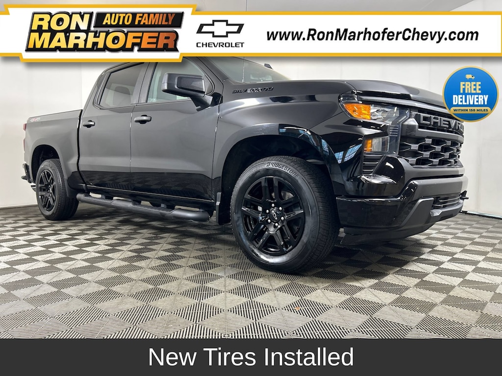 Used 2023 Chevrolet Silverado 1500 Custom Truck Crew Cab